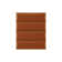 Velvet Wall Panelling in Rust