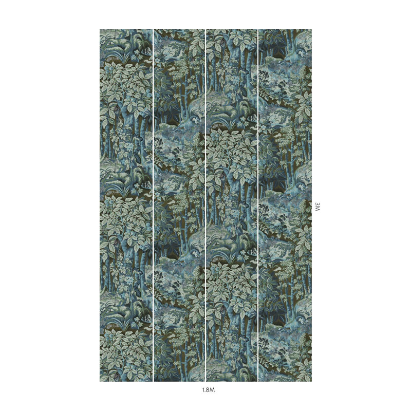 NYXWOOD Wallpaper - Cosmos 9'10" - full height wallpaper, Aventure