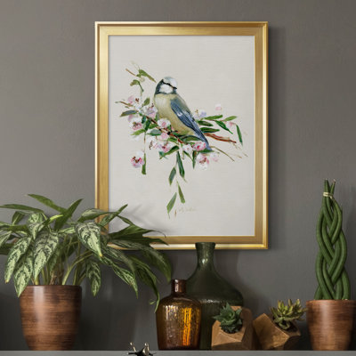 " Spring Song Blue Bird " Painting Print
