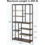 Bibliothèque étagère 78,7 "à 8 niveaux