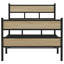 Borough Wharf Metal Bed Frame Without Mattress -2100136943-2100136929