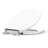 Toilet Seat Round,Toilet Seat with Quick-Release And Quick-Attach, Plastic Toilet Seat with Soft Close, Easy Install and Clean - White-123121939