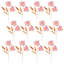 Elegant Orchid Butterfly Pick, 23.5 Inches
