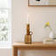 Chandelle de table en verre 3,54 po