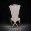 Fauteuil d'appoint en velours-86655587