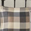 Housse de couette 6 pièces à chevrons écossais et chaleureux pour un look de chalet-131248571