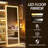 71X28 Inch Full Length Mirror With Lights, Full Body Dressing Standing, Hanging Mounted Mirror For Living Room Bedroom Cloakroom, Square White-449658445-449658435