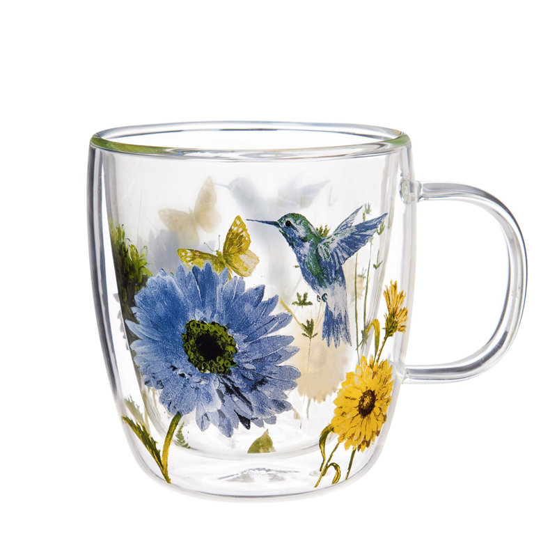 Grande tasse à café jardin