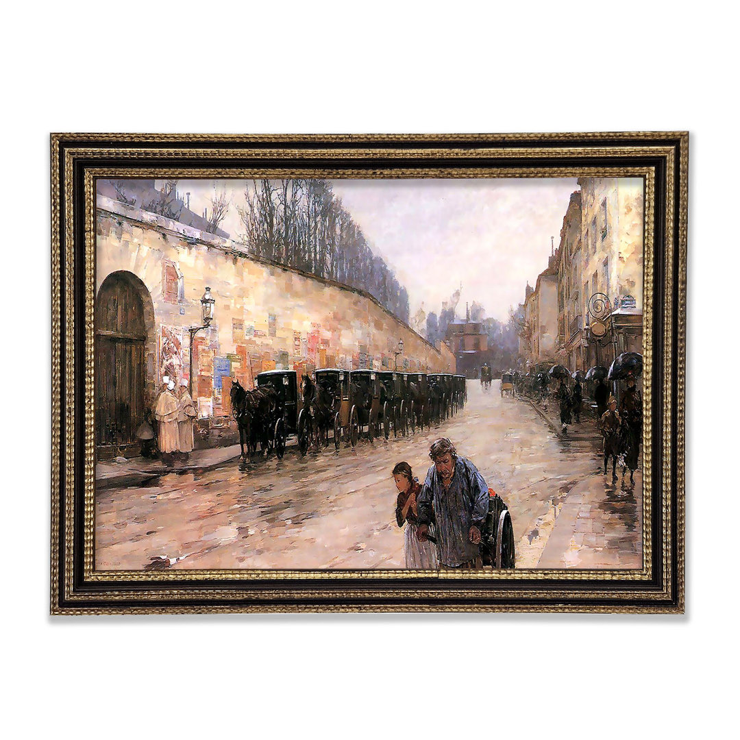 Hassam Rue Bonaparte Gerahmter Druck