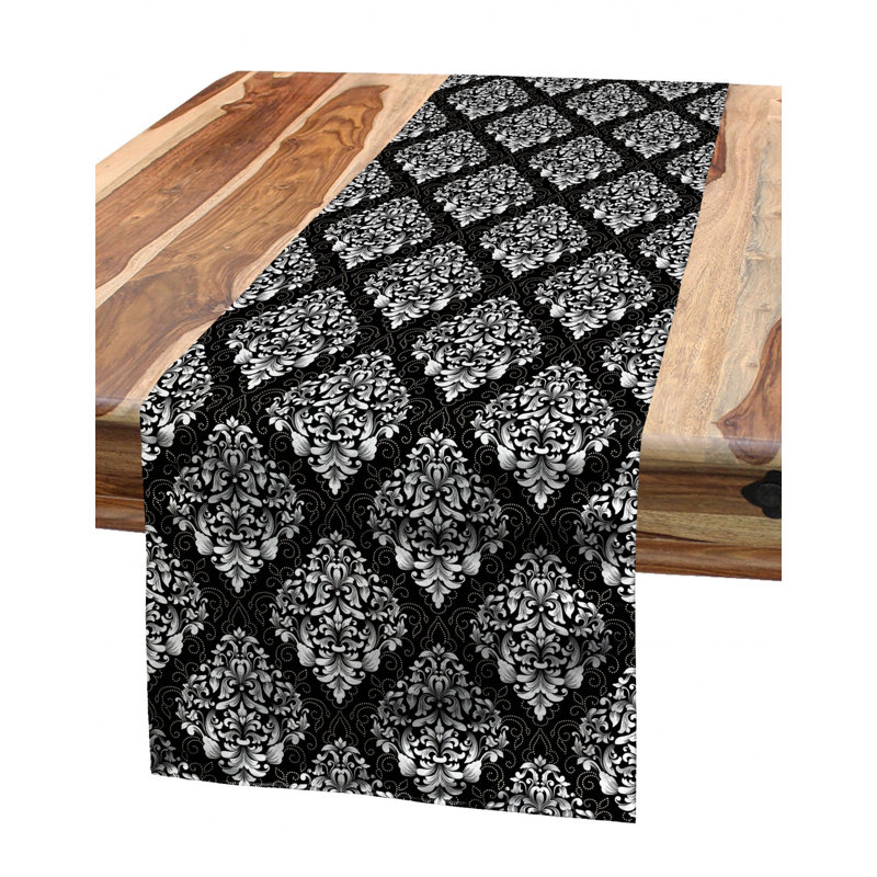 Damask Table Runner
