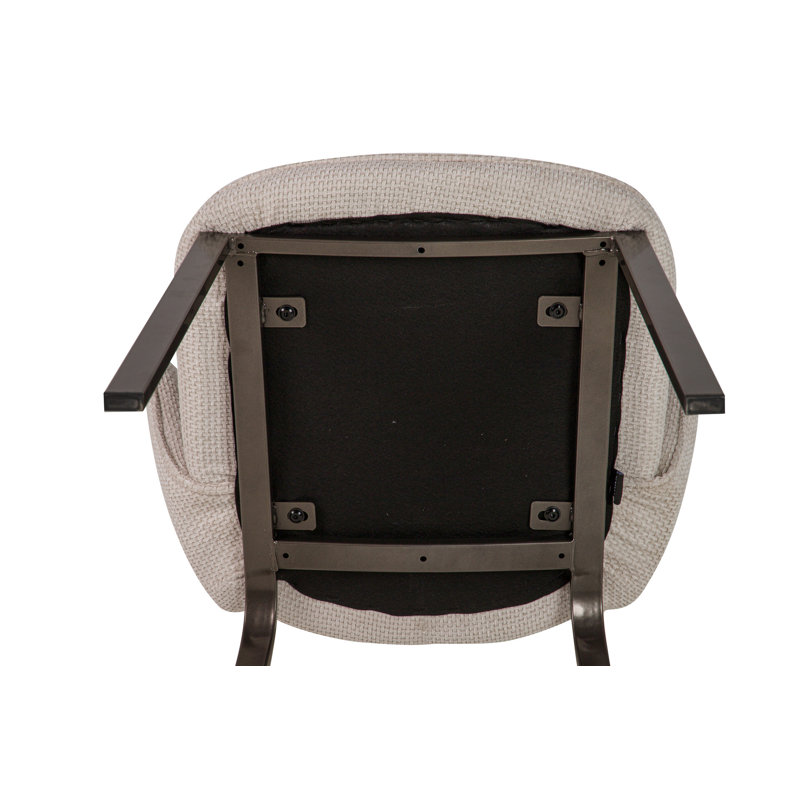 106.68cm H Polyester Blend Upholstered Accent