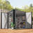 Lockable Galvanised  Bike Shed