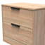 Berklie 2 Drawer Midi Chest (Ready Assembled)-125767953