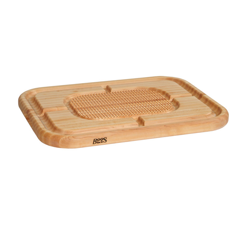 Carving Board 18" x 24" x 1.5" Reversible, Maple