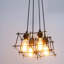 Barrentine 4 - Light Black Cluster Pendant