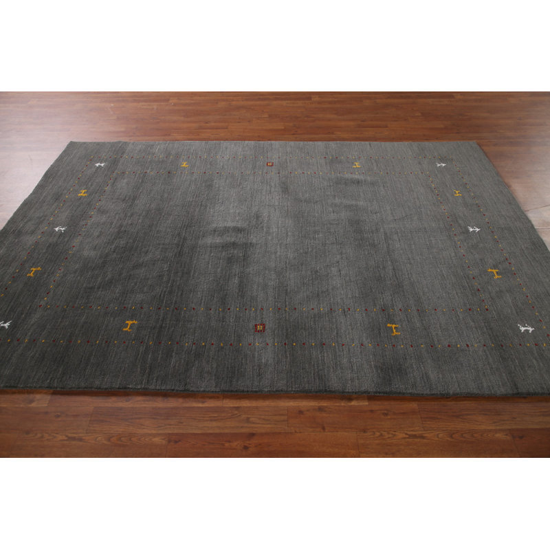 Tapis indien fait à la main Gabbeh 5 x 8