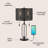 Wilniya Metal USB Table Lamp