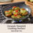 Calphalon Ceramic Nonstick 12" Frying Pan, Silver Ash
