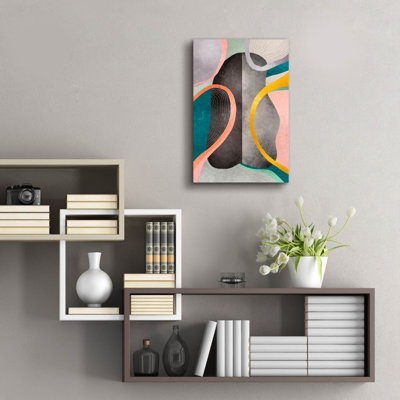 «Asymmetric Ellipse» par Svetlana Aleynikova, art mural en verre acrylique