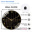 Horloge musicale 12 "avec horloge murale