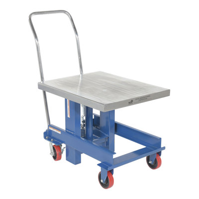 1100 Lb. Capacity Chrome Platform Table