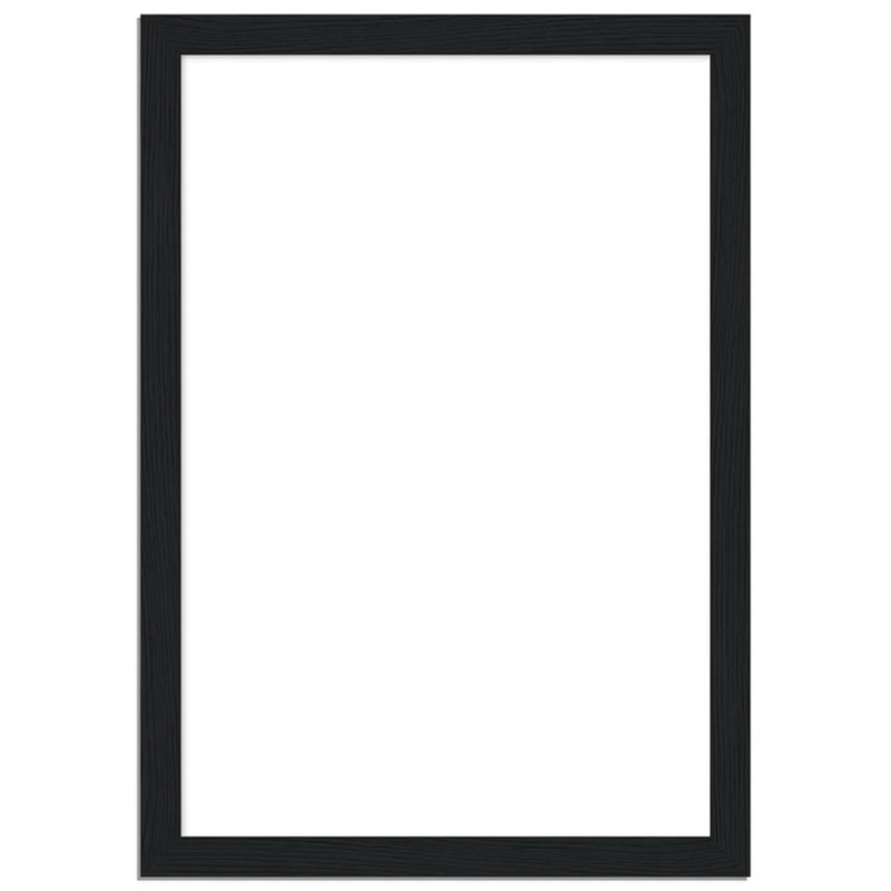 Classic Wooden Frame, 21" x 30, Black