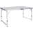 REDCAMP Rectangular Adjustable Folding Outdoor Camping Table-68849642