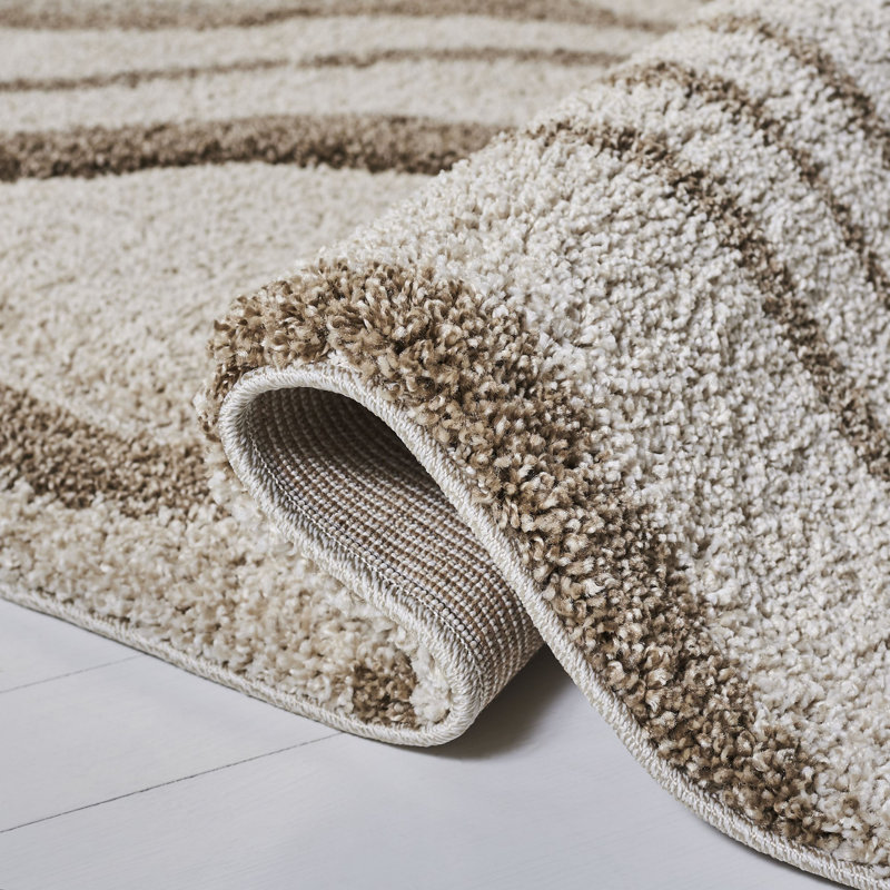 Tapis ivoire / beige Altoona, Rectangle 3 pi 3 po x 5 pi 3 po