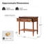 Hoai Jacky Transitional 26"Tall 1-Drawer End Table with Built-In Charging Ports-2033817213