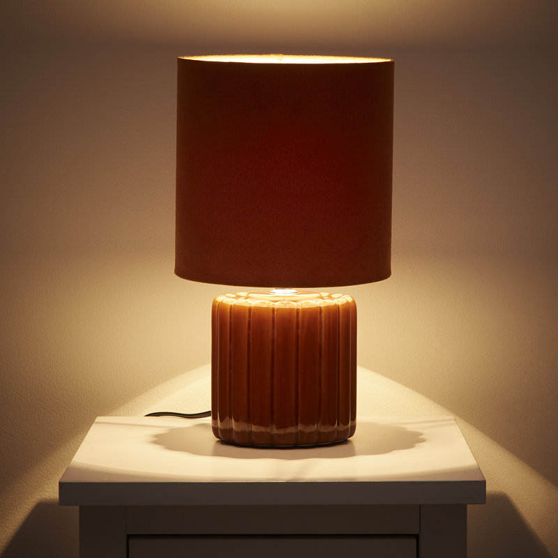 Bryshere Ceramic Table Lamp, Brown