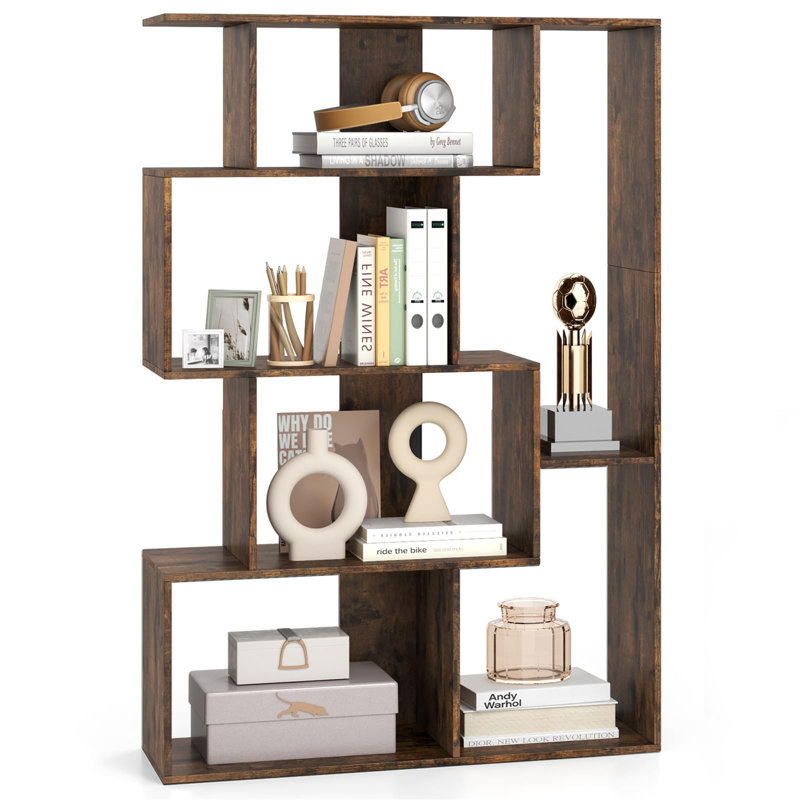 119cm H x 80cm W Standard Bookcase, Brown