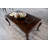 51.6" W Traditional Coffee Table, Dark Cherry
