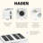 Haden Heritage 4 Slice Toaster & 12 Cup Coffee Maker Set, Stainless Steel