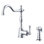 Opulence Single Handle Deck Mount Standard Kitchen Faucet with Side Spray