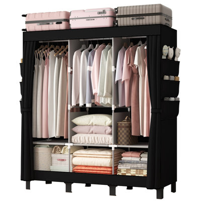 URBNLIVING Metal Wardrobe