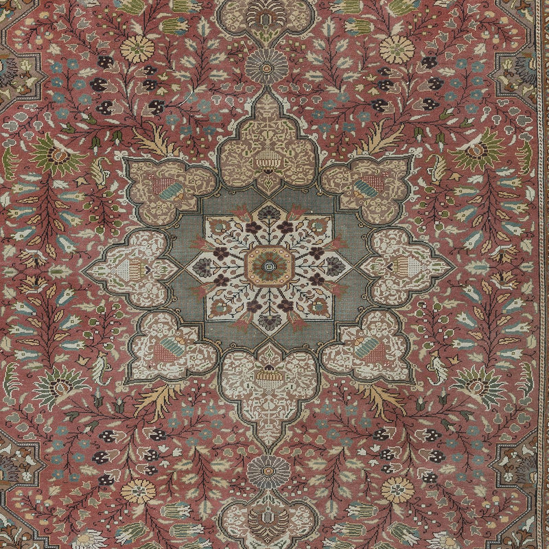 Tapis rectangulaire en laine