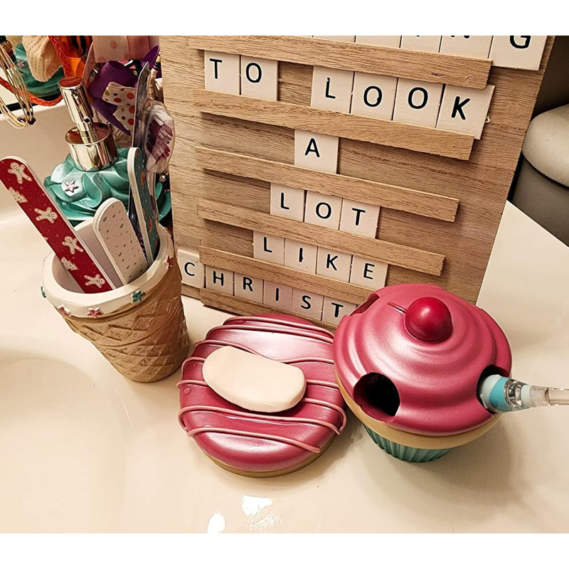 Bathroom Accessory Set Organizer