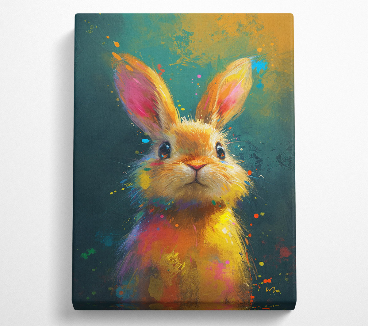 Bright Star Rabbit Explosion - Single Picture Frame Art Prints on ...