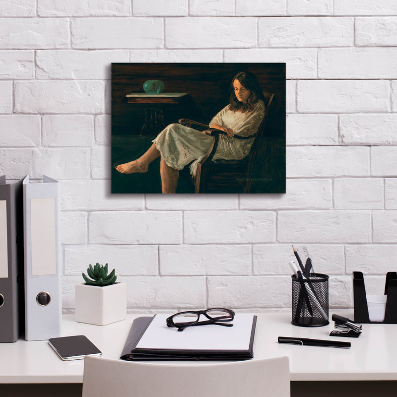  'Fragile' by Christopher Pierce Canvas Wall Art, 16" x 12", 12" H x 16" W