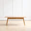 Largeur de la table basse: 100 x profondeur 50 x hauteur 44 cm, bureau central facile à assembler