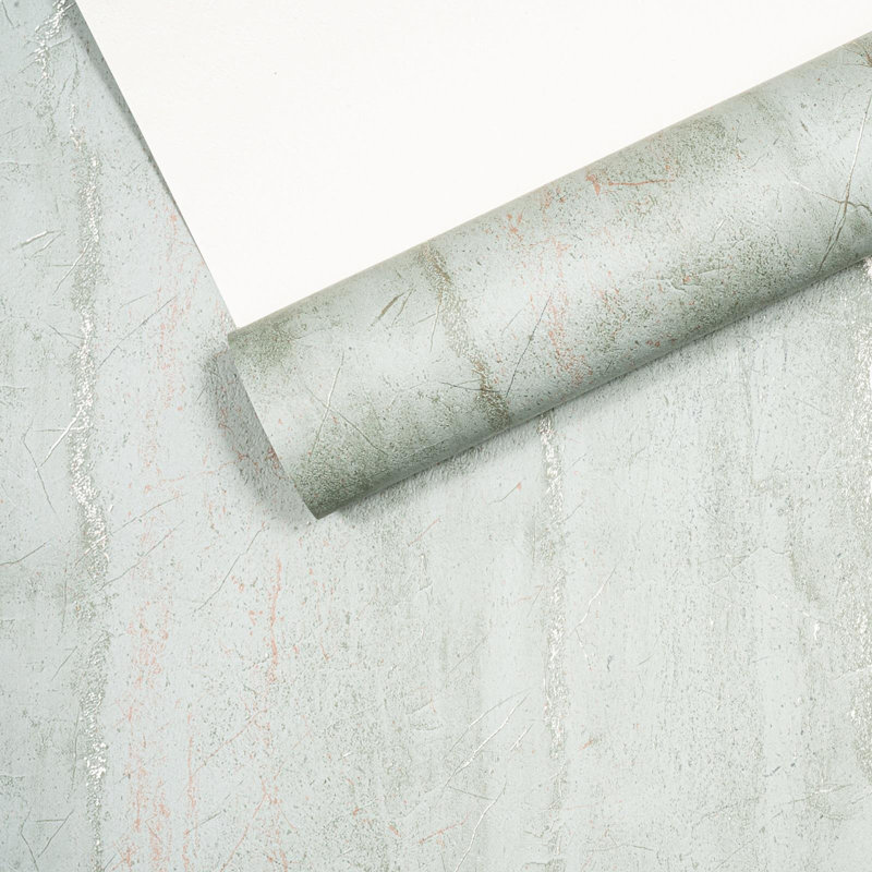 SOPHIE LAURENCE Green Gold Industrial Paste The Wall Wallpaper 5043