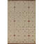 Tapis géométrique indien 5 x 8