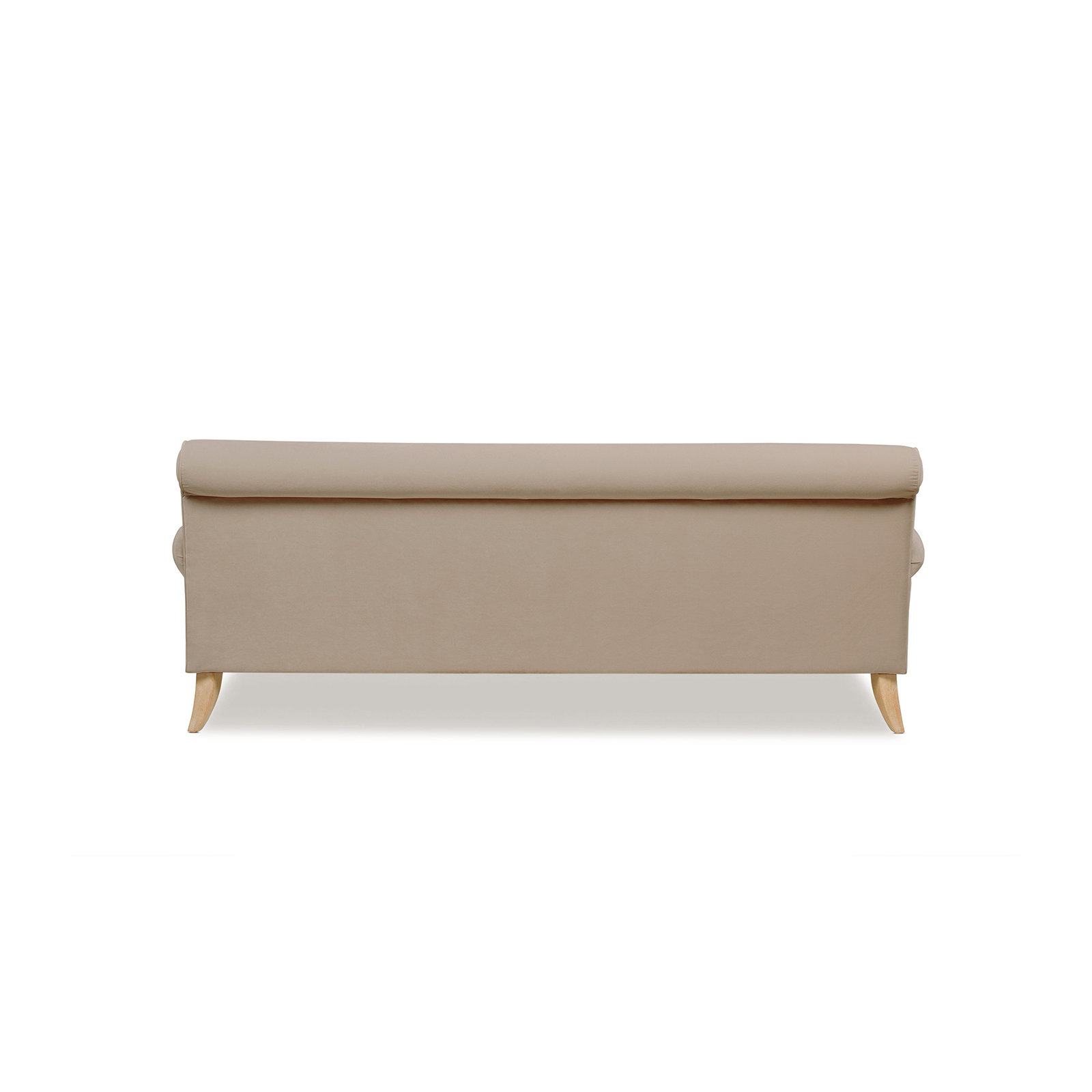 Harbor 88'' Upholstered Sofa, Mink Velvet