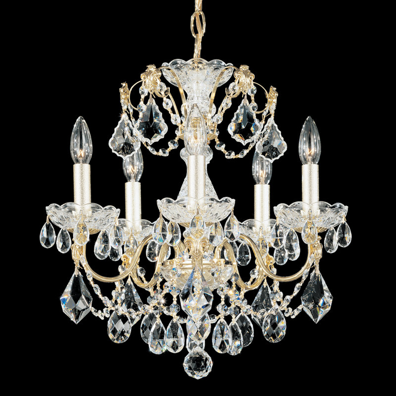 Century 5 - Light Chandelier, Etruscan Gold