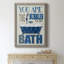 «Bubble Bath», art textuel sur toile-1581097752-1581097762