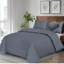 luxury Microfiber Satin Stripe Duvet cover set with 2 pillow cases -118831587-118831583