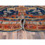 Tapis rond en laine 8 pi x 8 pi unique New Age