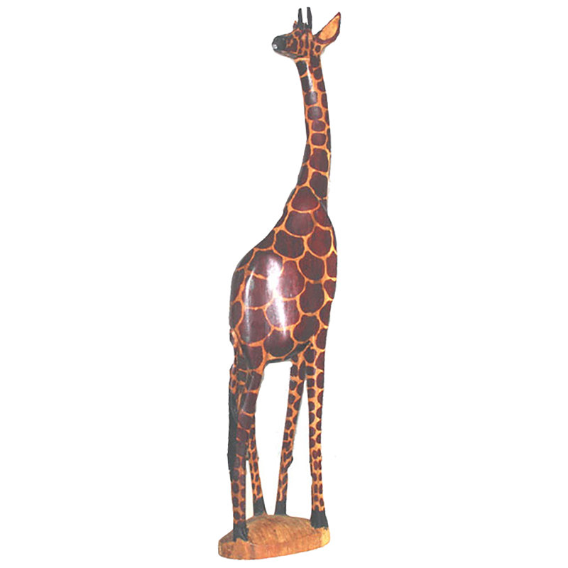 Figurine Camarillo, H 36 po x l 10 po x P 6 po, Brun