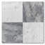 12 in. x 12 in. Grid Marble Tile-79872507