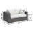 Nathain 35'' Reception Loveseat